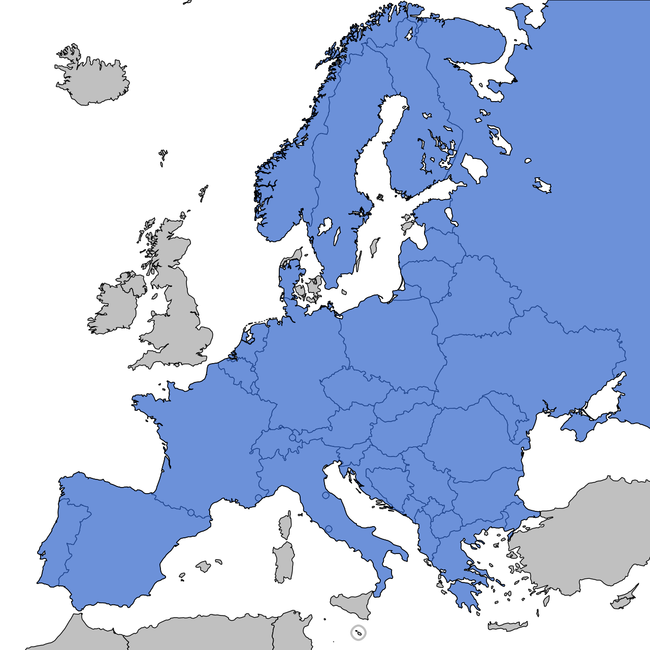 Continental Europe